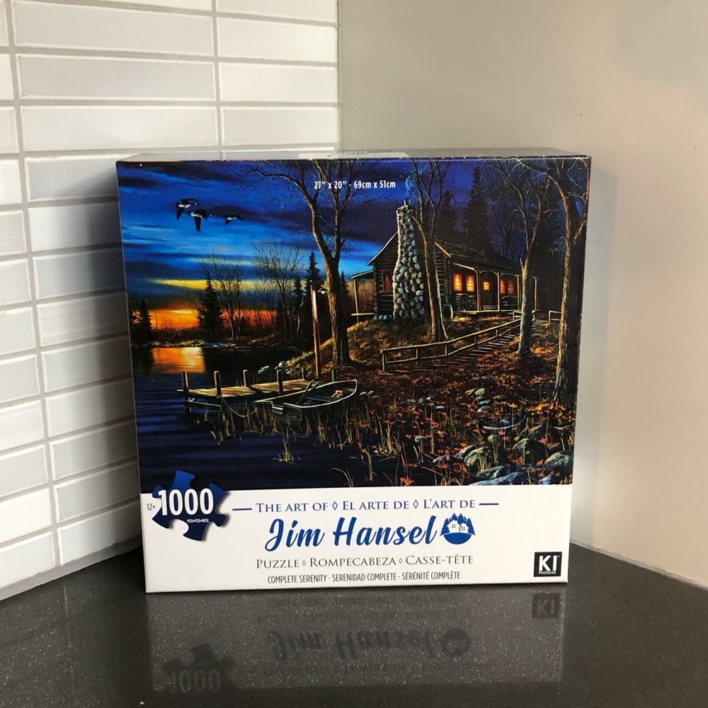 KI The Art of Jim Hansel 1000 Pce Puzzle
